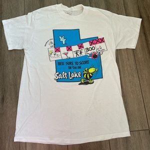 Vintage Salt Lake City bowling shirt sz L